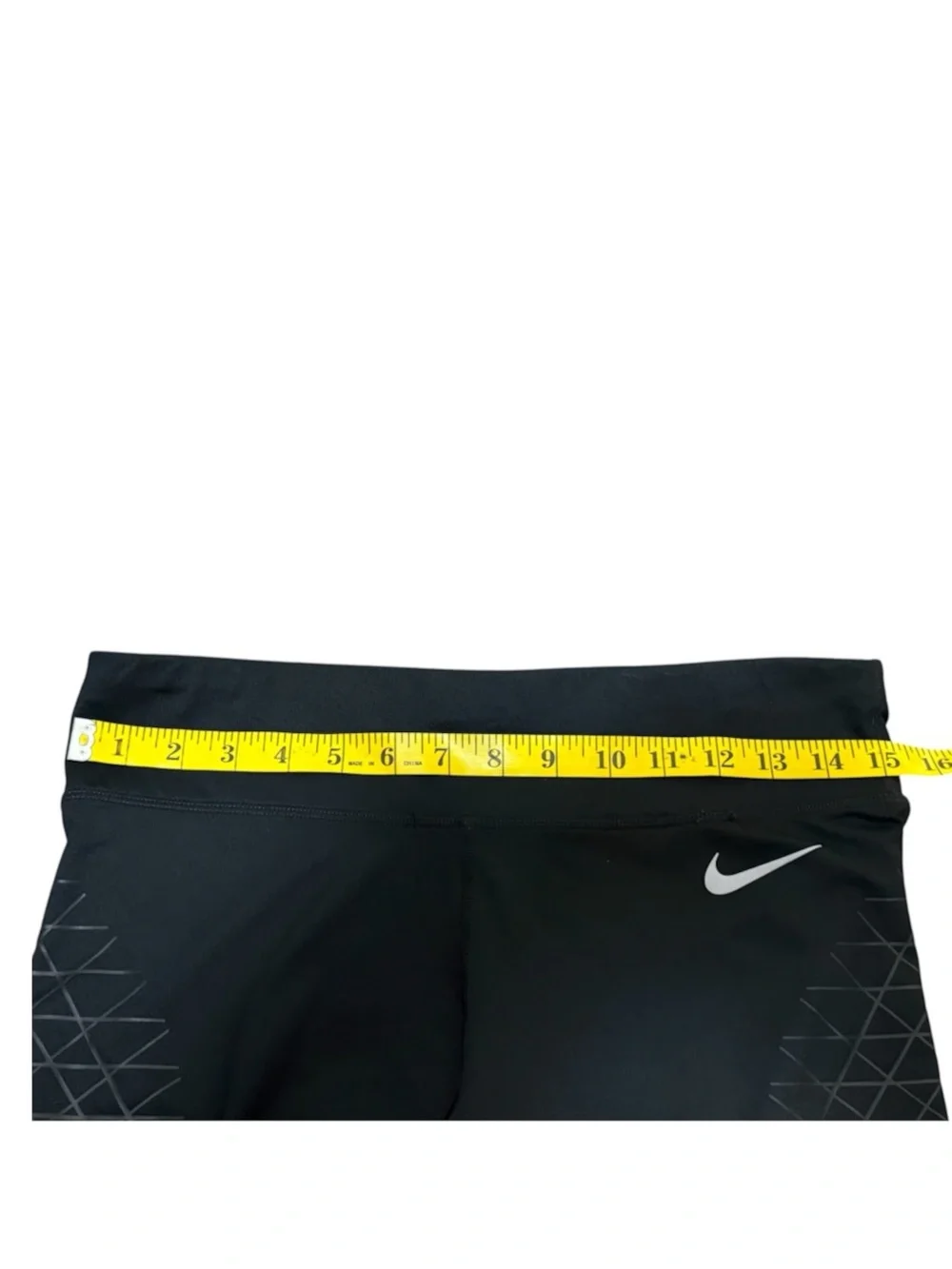 Nike Women’s Large Dri-FIT Black Reflective Running Leggings